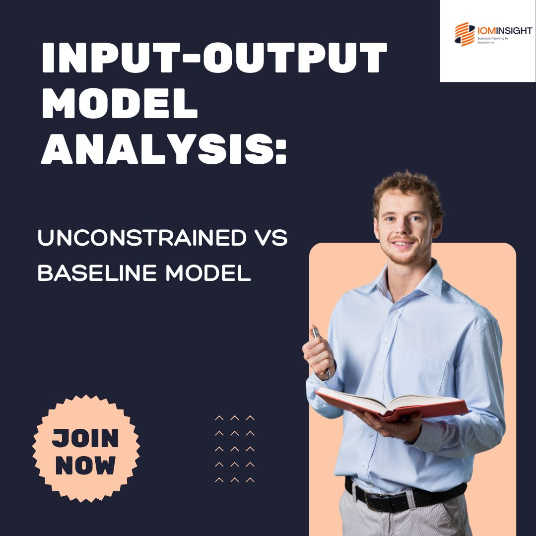 Input-Output Model Analysis: Unconstrained vs Baseline model